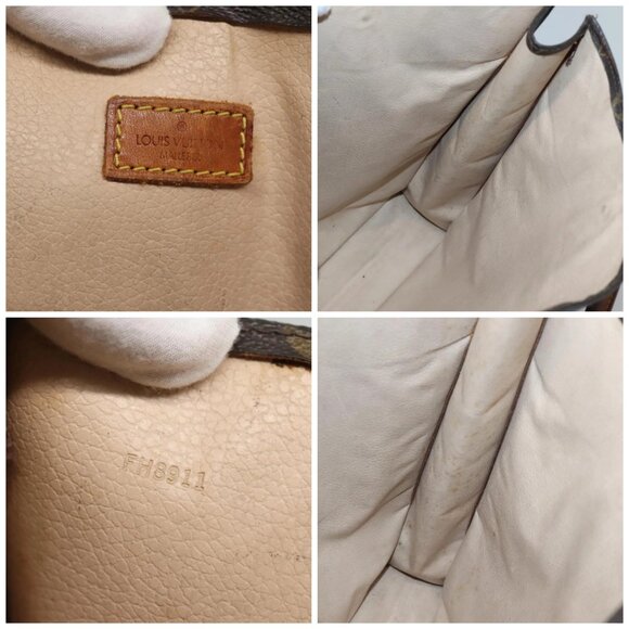 LOUIS VUITTON Monogram Sac Plat Hand Bag M51140 LV Auth 131541 - Picture 15 of 16